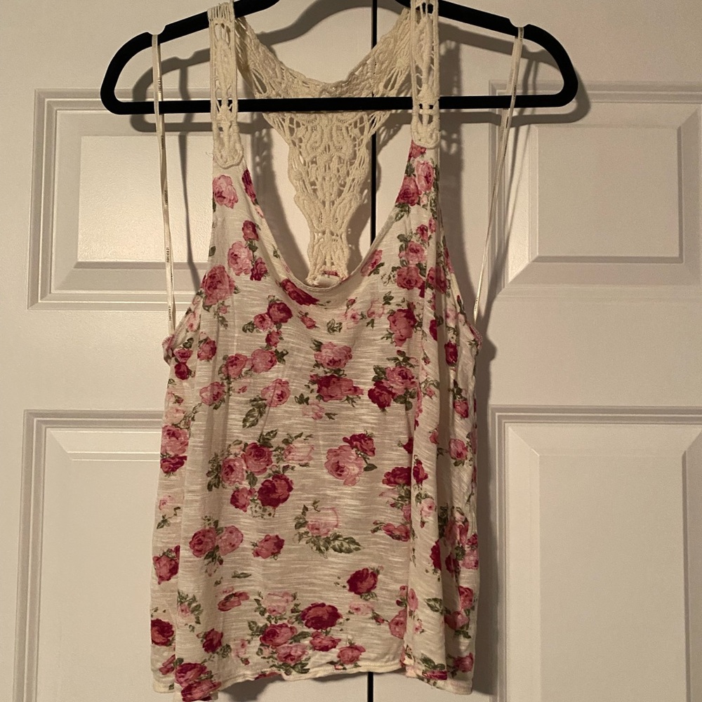 Forever 21 lace and roses camisole